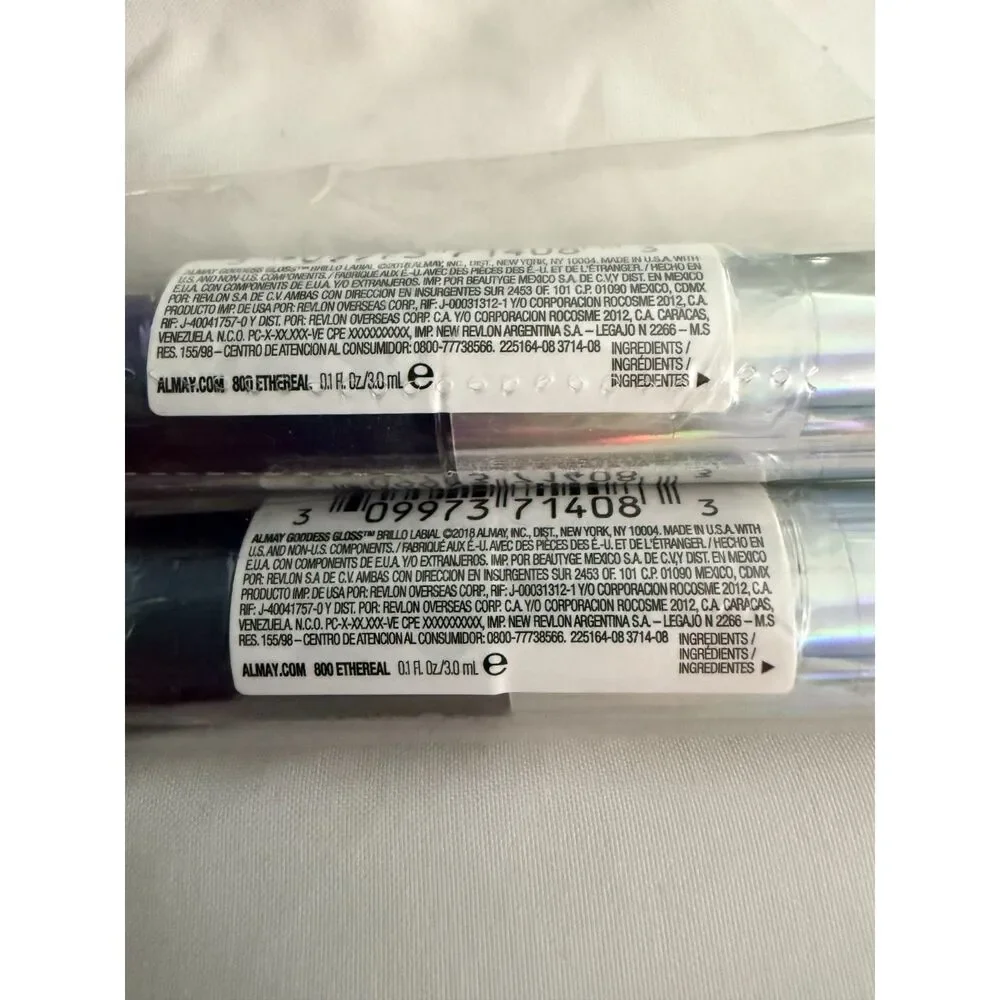 NEW Almay Goddess Gloss in Ethereal x2